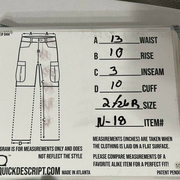 Wild Fable Highest Rise Mom Shorts Size 2/ 26 R Women's Denim Jean Shorts - Picture 10 of 10